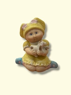 2 for $20 - Vintage Cabbage Patch Kids Girl Figurine